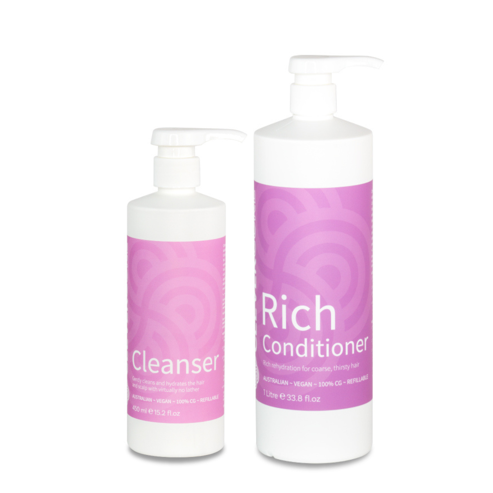 Clever Curl Cleanser Rich Duo