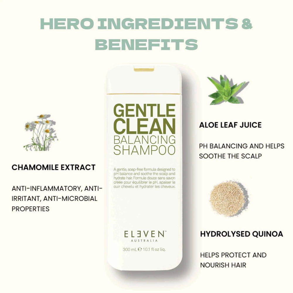ELEVEN Gentle Clean Shampoo Mix-n-Match Duo