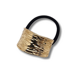 Gold Luxe Geometric Hair Cuff