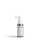 Bottle of Pump Biogro hair growth serum on a white background