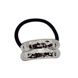 Silver Luxe Geometric Hair Cuff