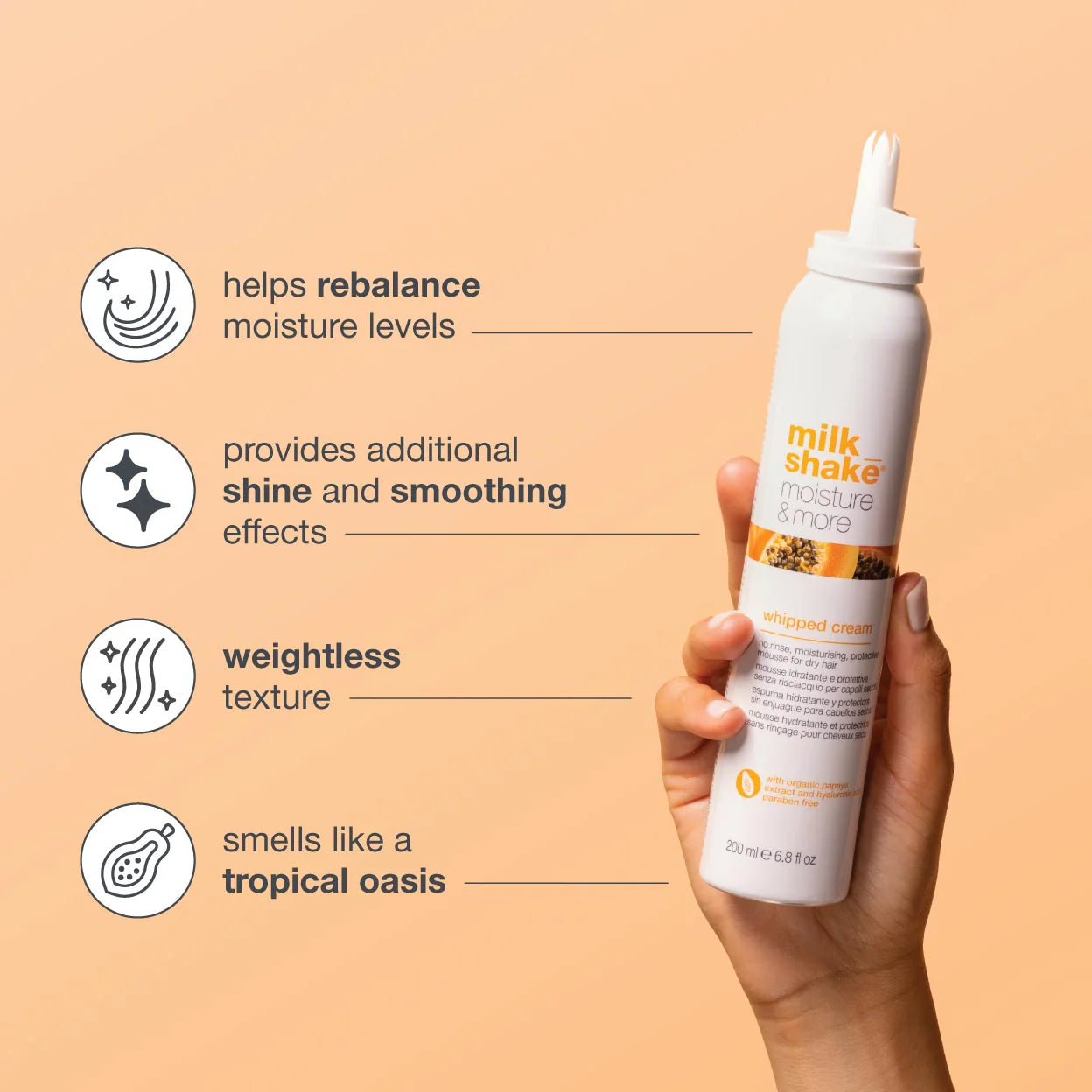 milk_shake Moisture & More Whipped Cream - Haircare Superstore