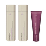 Davroe Blonde Senses Platinum Shampoo, Conditioner & Ends Repair Leave-In Treatment