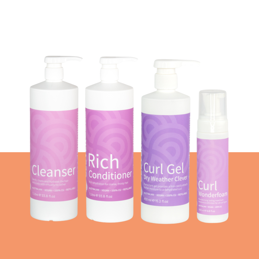 Clever Curl Quad Packs | Ultimate Curl Care Bundles – Haircare Superstore