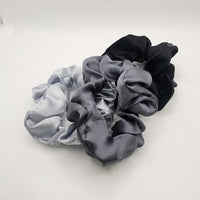 Satin Scrunchie Trio