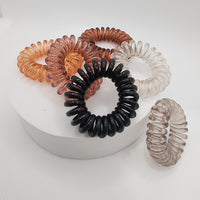 Spiral Hair Ties 6-Pack