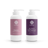 Clever Curl Blonde Cleanser Duo