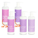 Clever Curl BYO Gel Conditioner Cream Trio