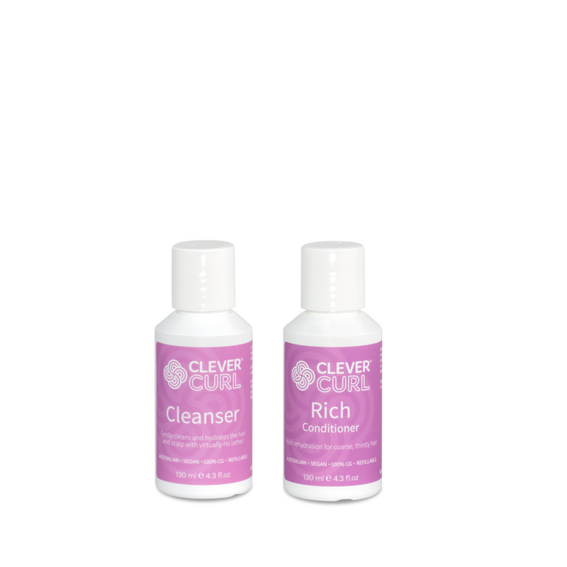 Clever Curl Cleanser Rich Duo