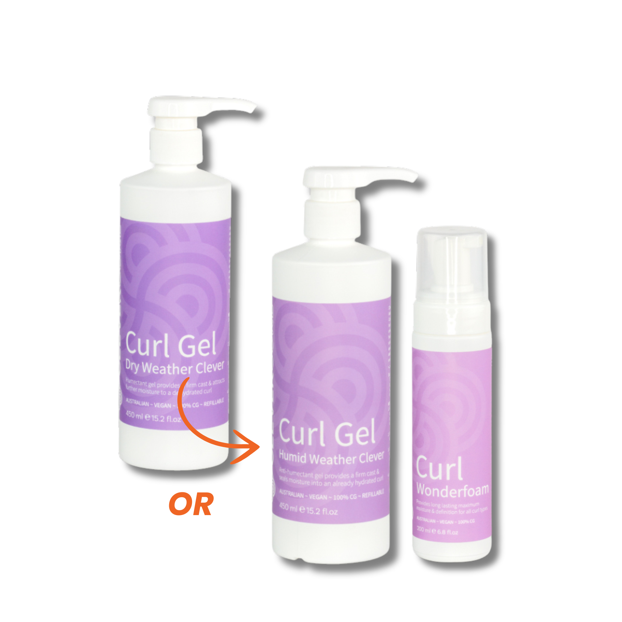 Clever Curl Gel Foam Duo