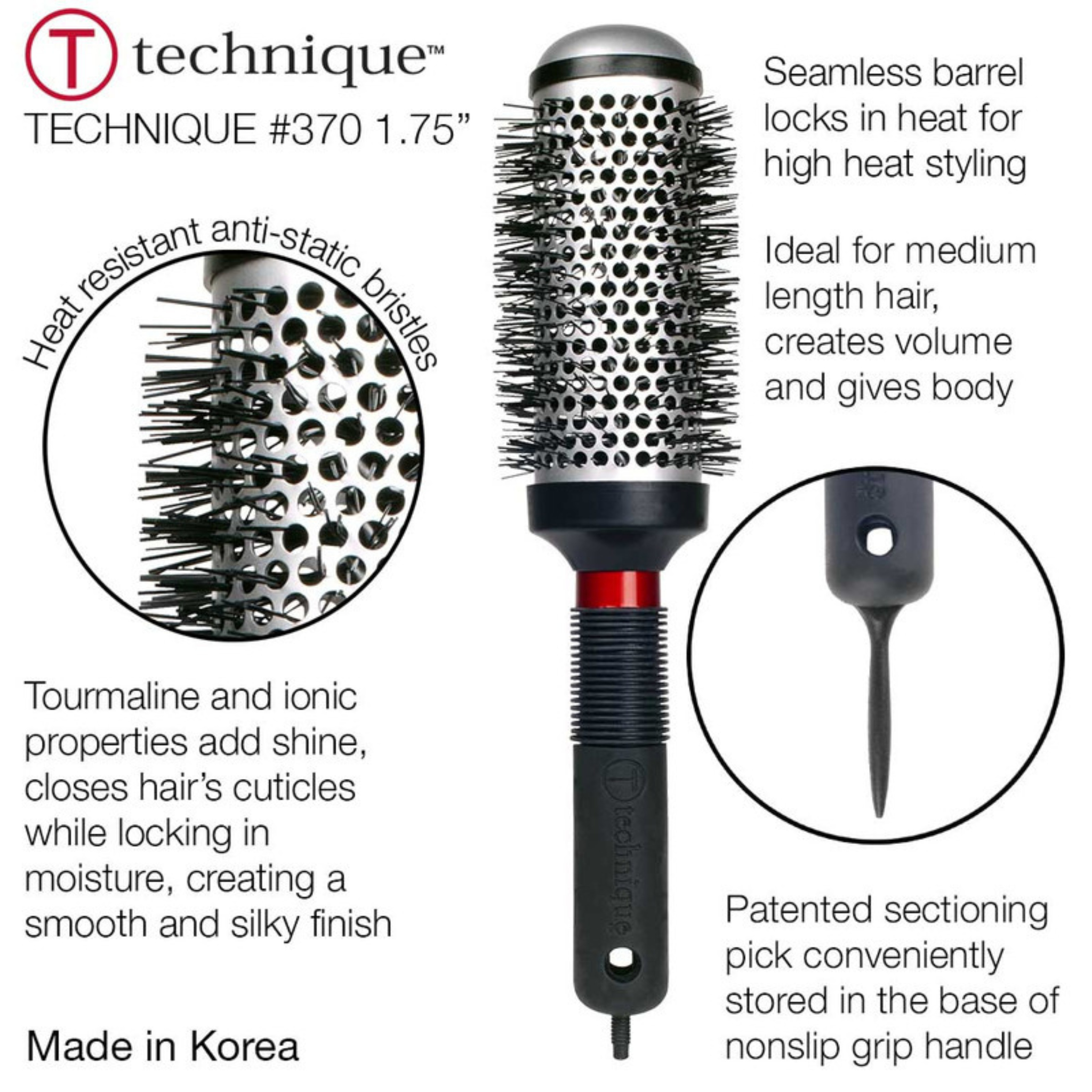 Cricket Style Plus Technique Thermal #370 Brush