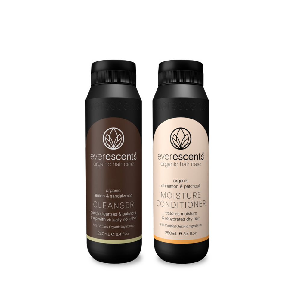 EverEscents Organic Cleanser Moisture Duo