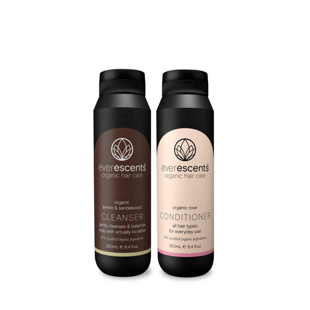 EverEscents Organic Cleanser Rose Duo