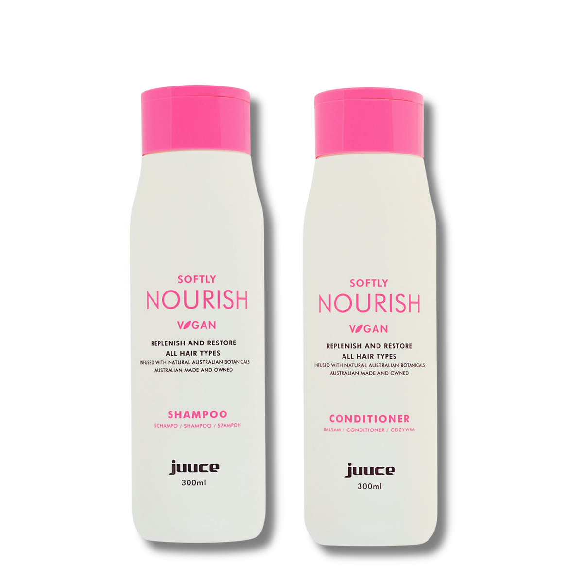 Juuce Juuce Softly Nourish Shampoo and Conditioner Duo – Haircare Superstore