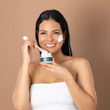 Kenzina Double-headed Silicone & Facial Brush Applicator