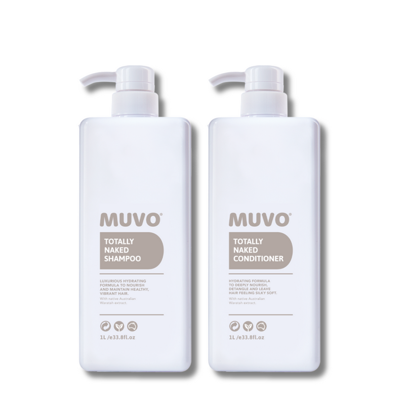 Muvo Totally Naked Shampoo and Conditioner Duo