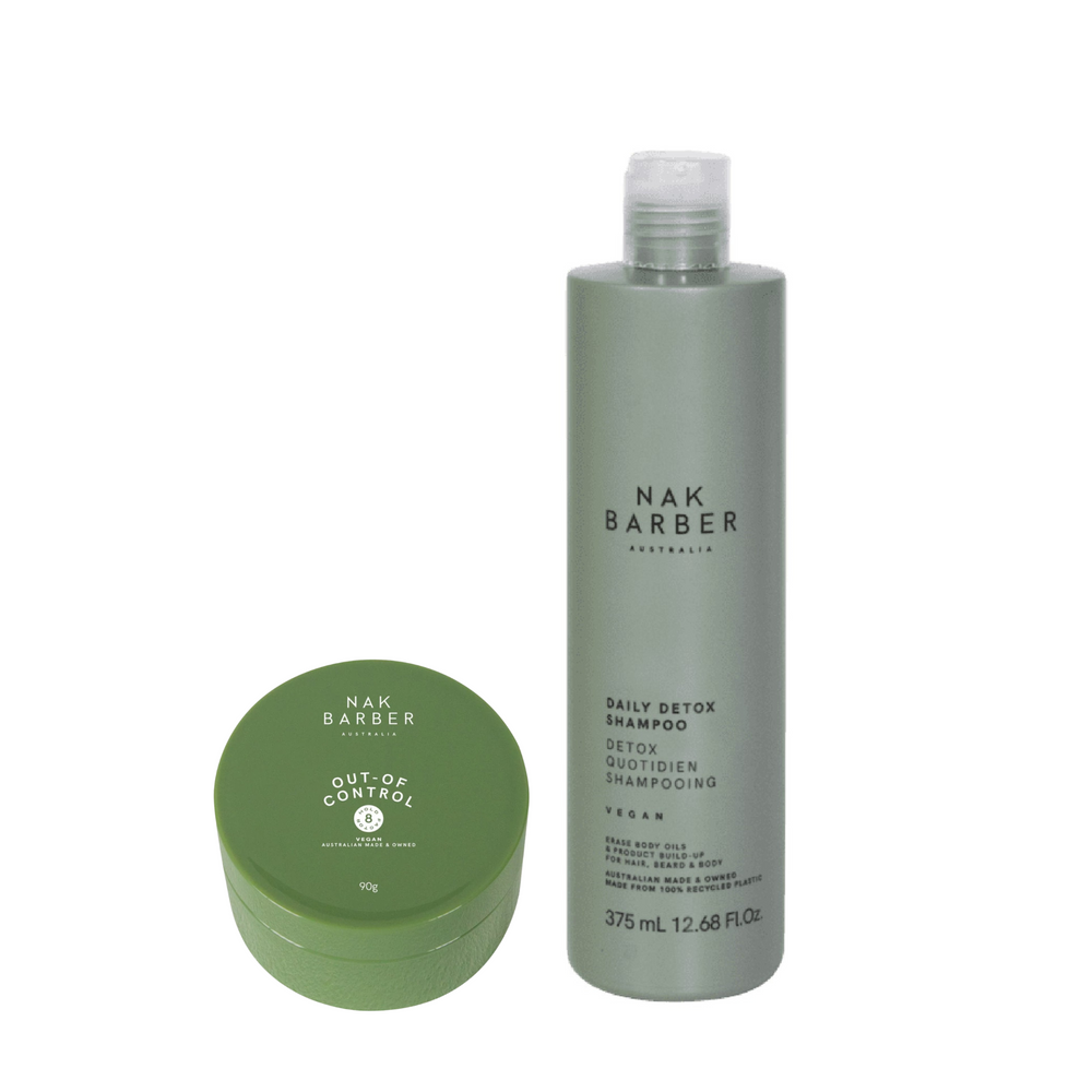 Nak Barber Fresh & Matte Duo - styling solution
