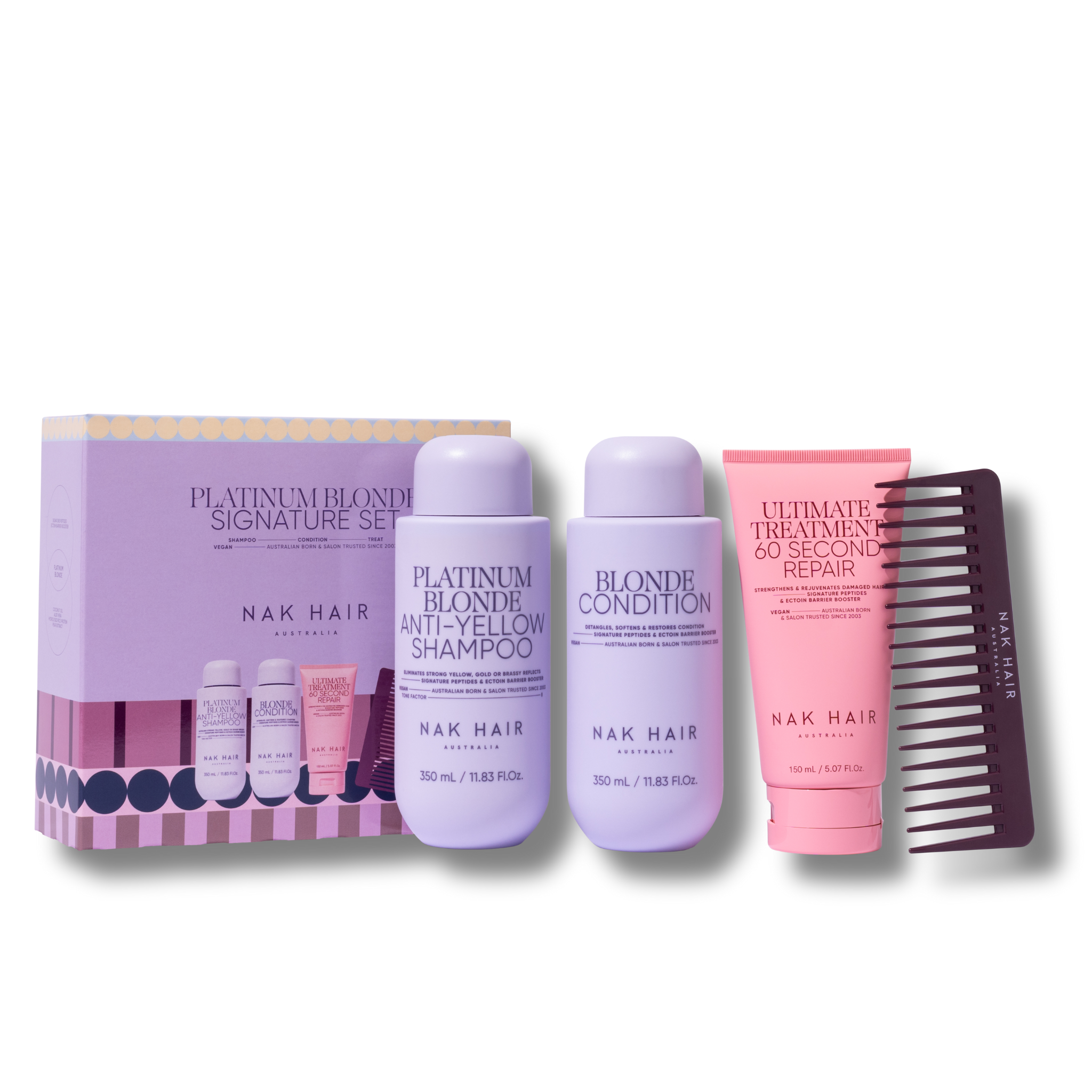 Nak Signature Holiday Blonde Plus Trio with Gift