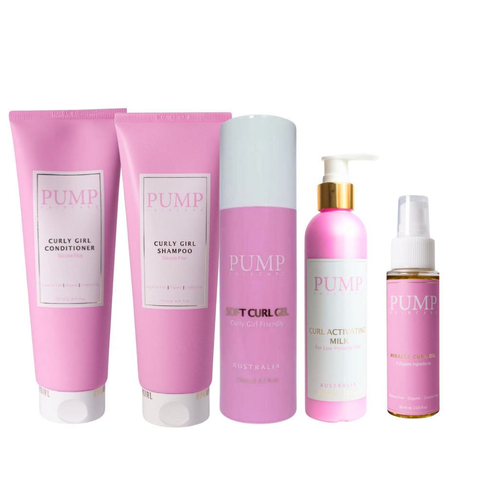 Pump Curly Girl Low Porosity Pack
