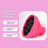 Pump Pump Pink Curl Diffuser