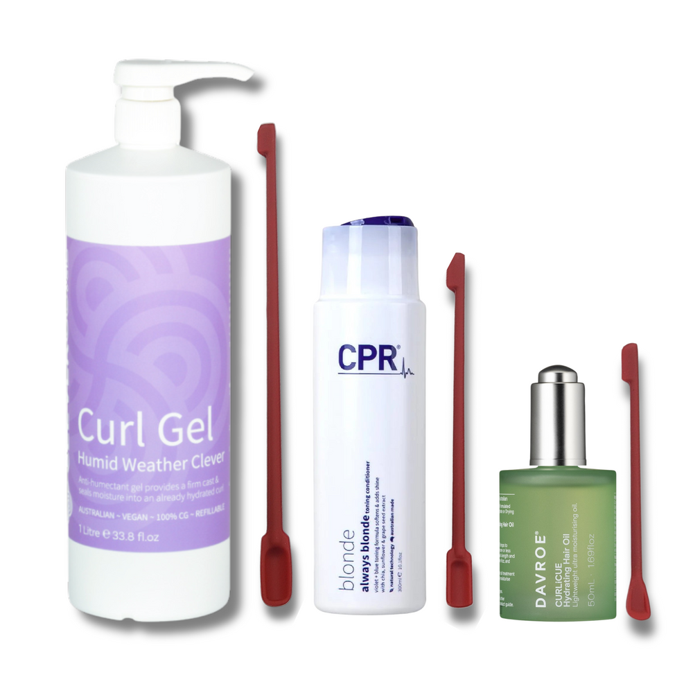 Last Drop Haircare Spatula Blue