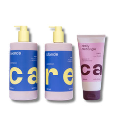 Care Blonde Hair Trio