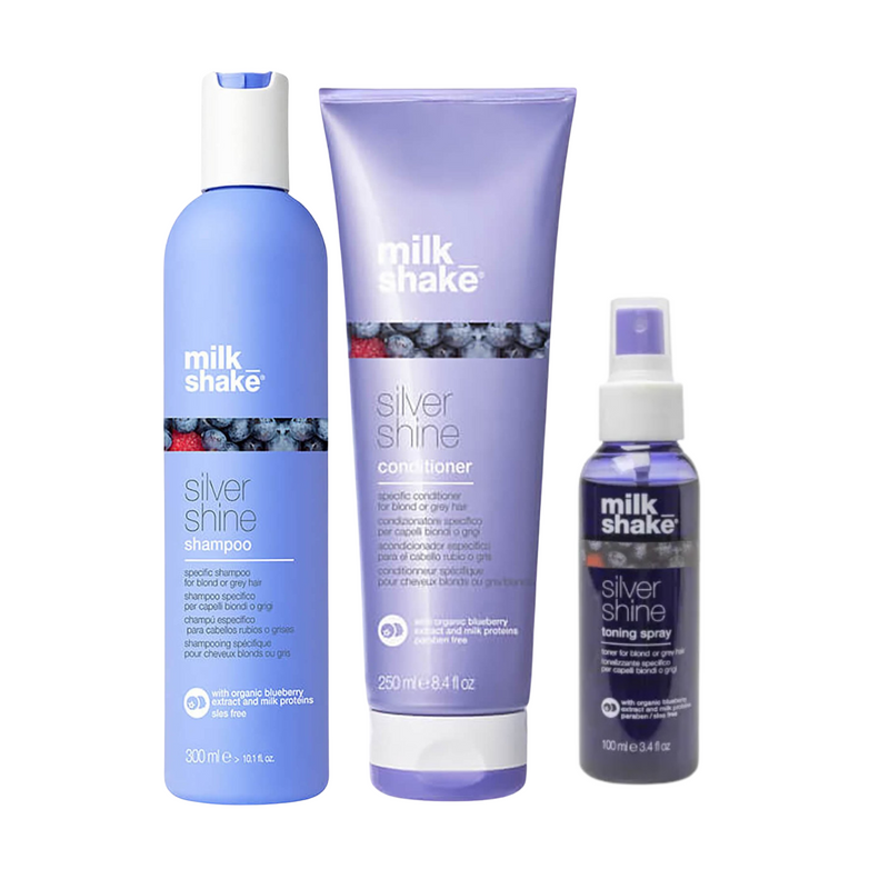 milk_shake Silver Trio with Toning Spray