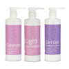 Clever Curl Cleanser, Dry Weather Gel and Light Conditioner Trio - Haircare Superstore