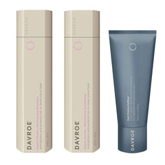 Davroe Repair Senses Revitalizing Shampoo, Conditioner and Curl Crème Definer Trio