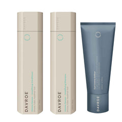 Davroe Volume Senses Amplifying Shampoo, Conditioner and Curl Crème Definer Trio