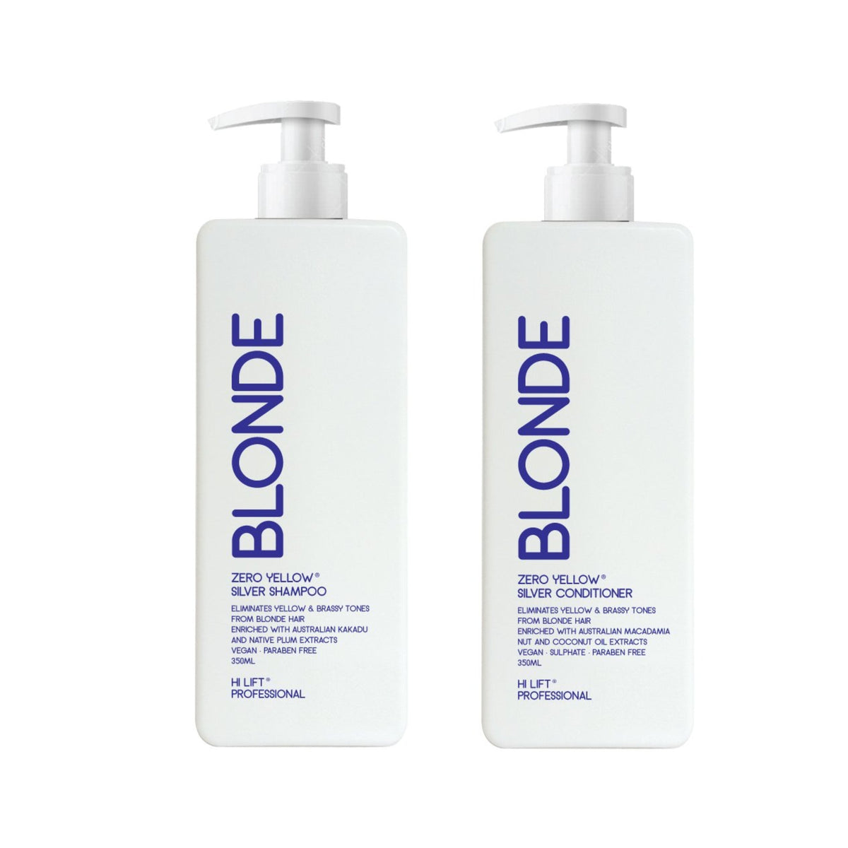 Hi Lift True Blonde Zero Yellow Shampoo and Conditioner Duo - Haircare Superstore