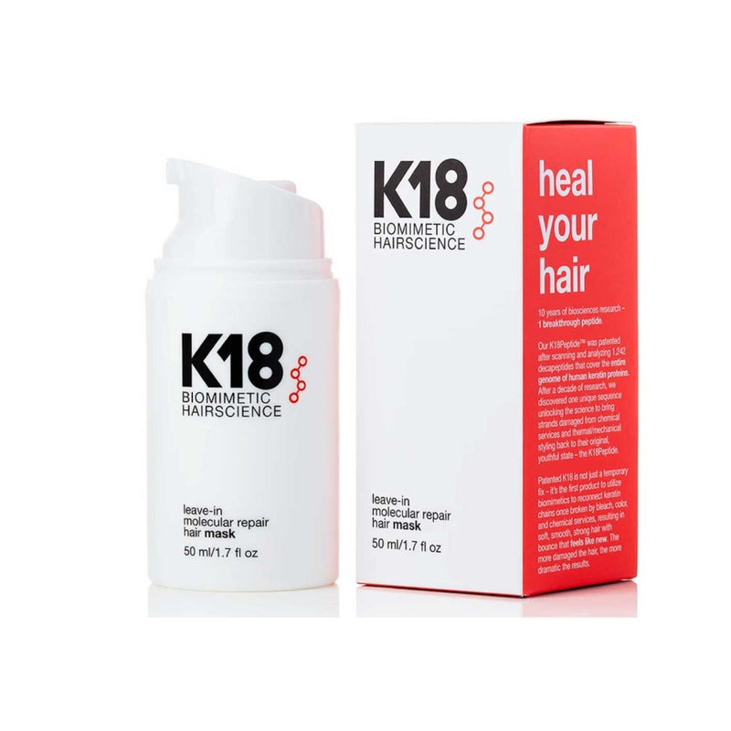 K18 Leave-in Molecular Repair Hair Mask 50ml - Haircare Superstore